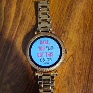 Fossil smartwatch